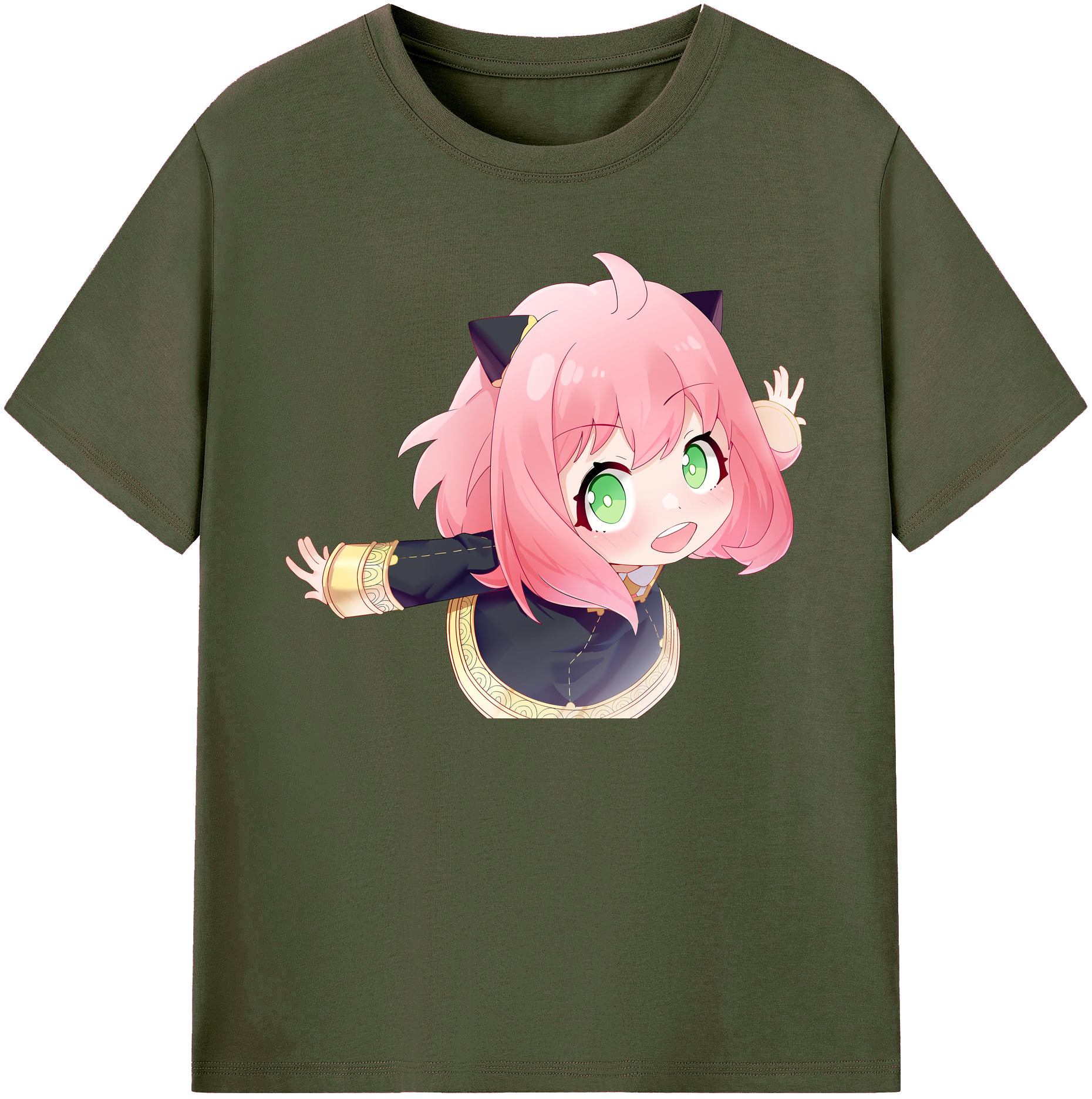 （画像用） SPY×FAMILY间谍家家酒 綿100％ メンズ半袖Tシャツ｜肌触りやわらか＆通気性